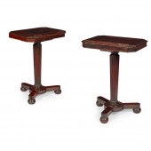 PAIR OF REGENCY MAHOGANY READI
