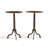PAIR OF REGENCY MAHOGANY SIDE