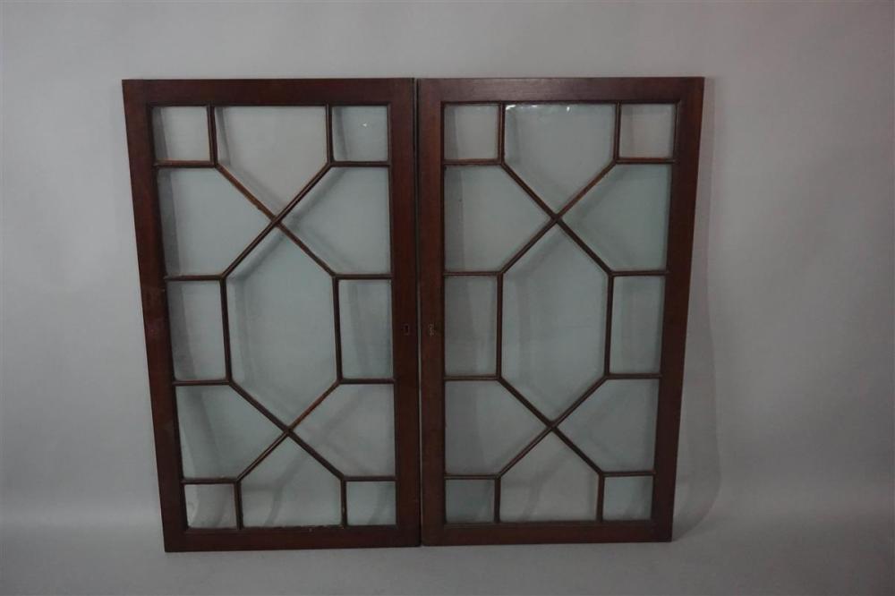 PAIR OF REGENCY OR FEDERAL BOOKCASE