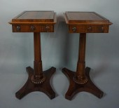 PAIR OF REGENCY ROSEWOOD SIDE