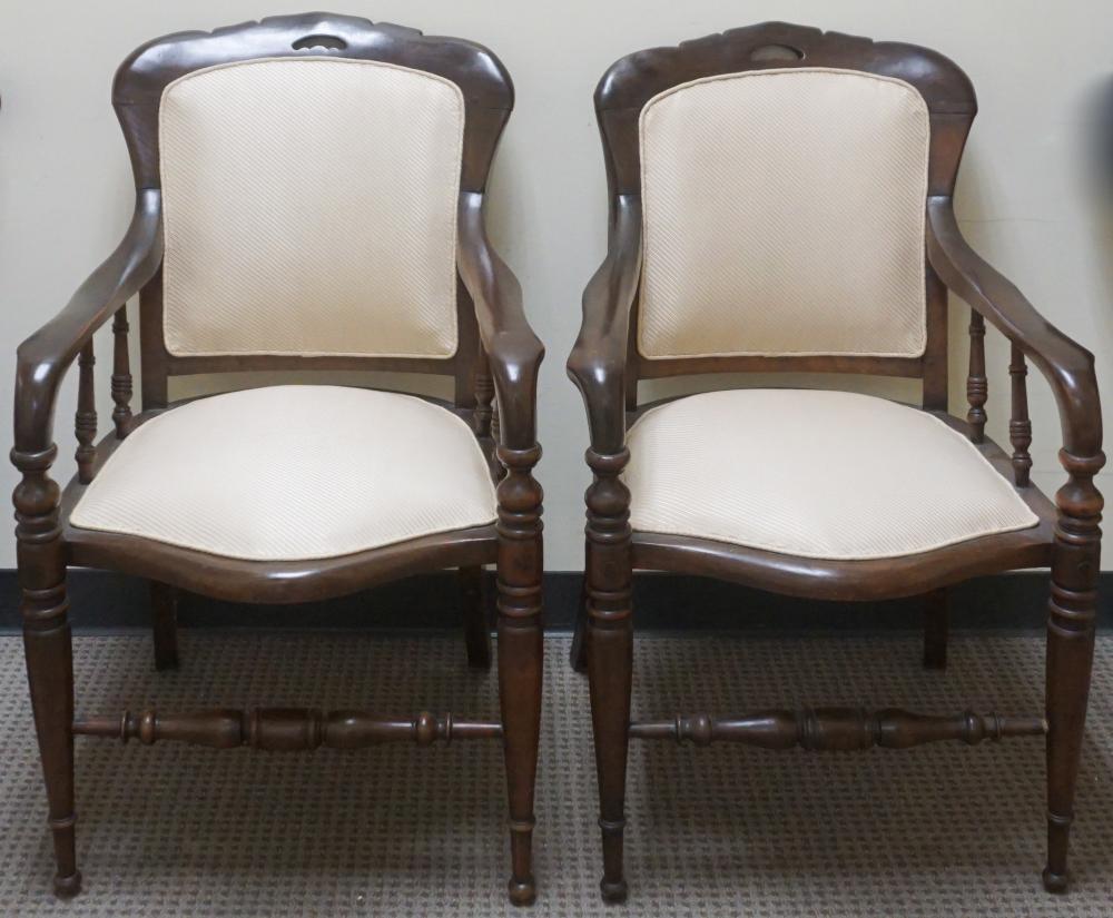 PAIR OF REGENCY ROSEWOOD