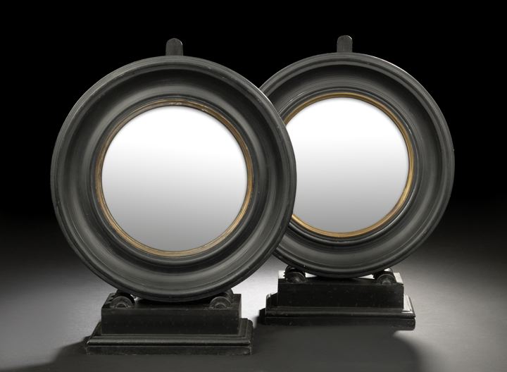 Pair of Regency-Style Ebonized