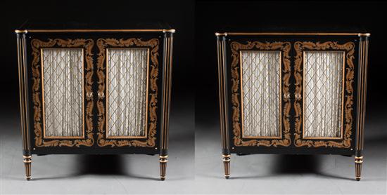 Pair of Regency style gilt