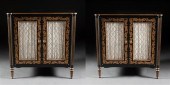 Pair of Regency style gilt dec