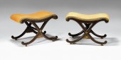 Pair of Regency style grain pa