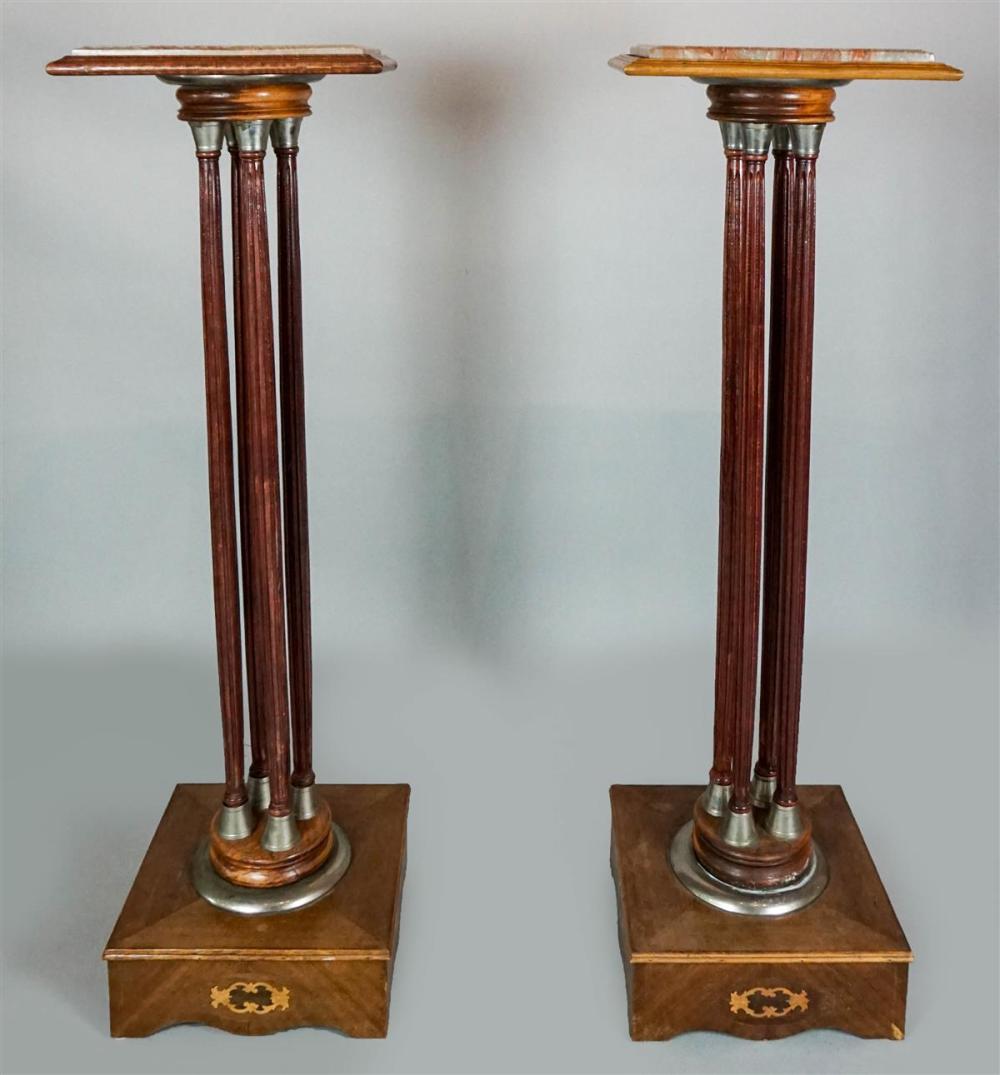 PAIR OF REGENCY STYLE INLAID