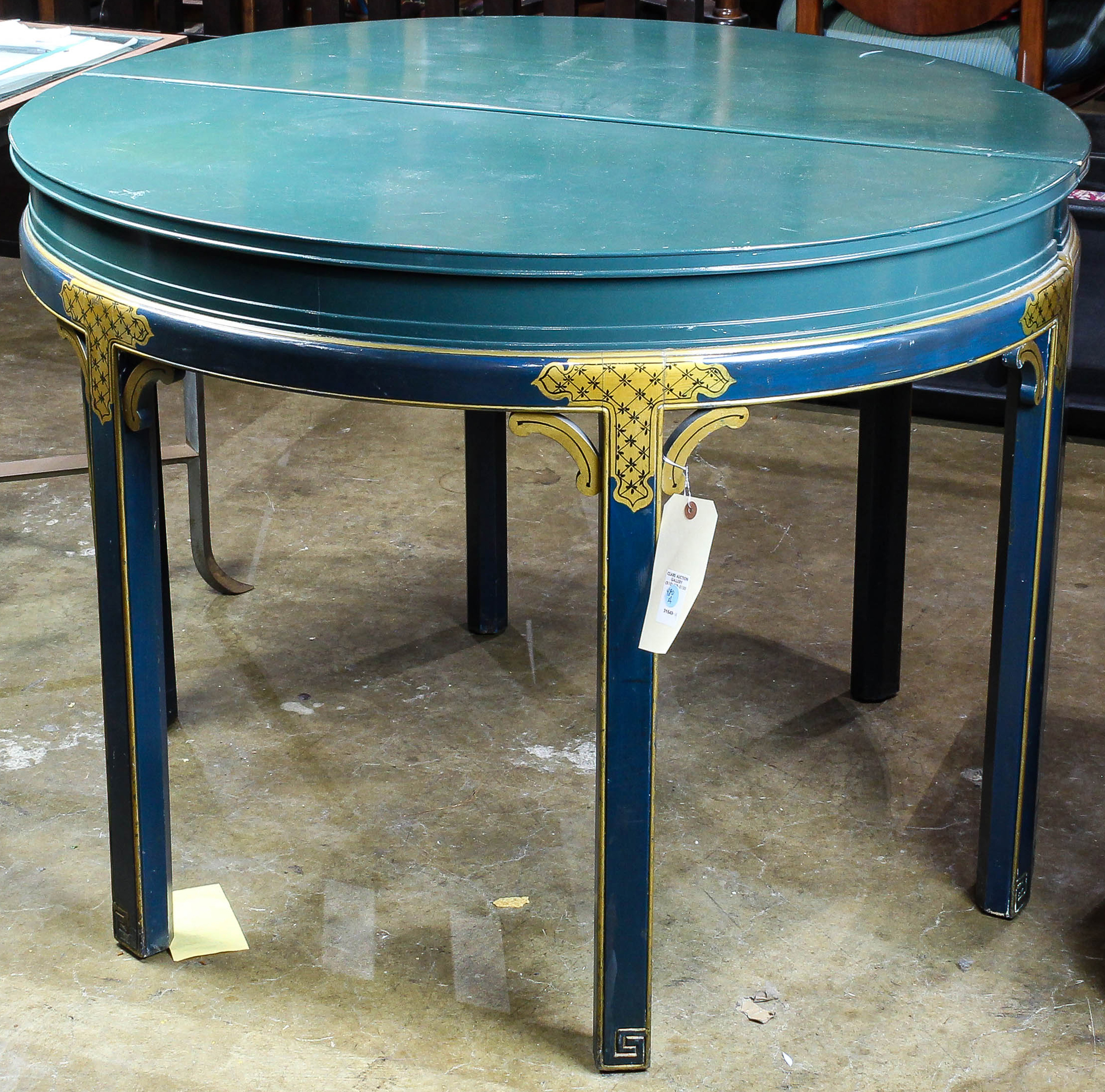 PAIR OF REGENCY STYLE LAQUER