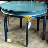 PAIR OF REGENCY STYLE LAQUER D