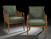 Pair of Regency-Style Mahogany