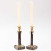 PAIR OF REGENCY STYLE ORMOLU M