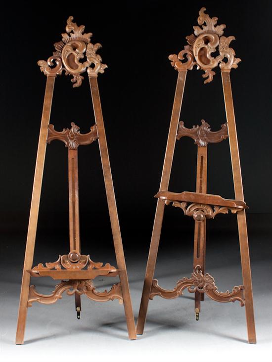 Pair of Regency style painted