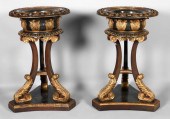 PAIR OF REGENCY STYLE PARCEL-G