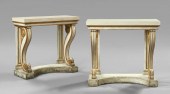 Pair of Regency-Style Polychro