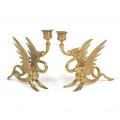 PAIR OF RENAISSANCE REVIVAL BR