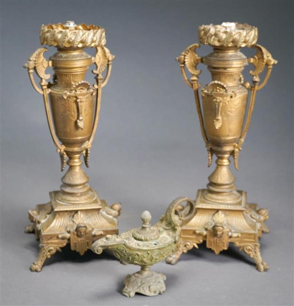 PAIR OF RENAISSANCE REVIVAL CAST