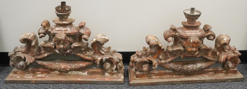 PAIR OF RENAISSANCE REVIVAL GILT