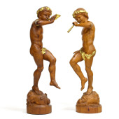 PAIR OF RENAISSANCE STYLE CARV