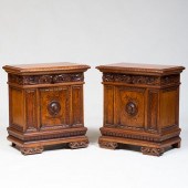 PAIR OF RENAISSANCE STYLE WALN