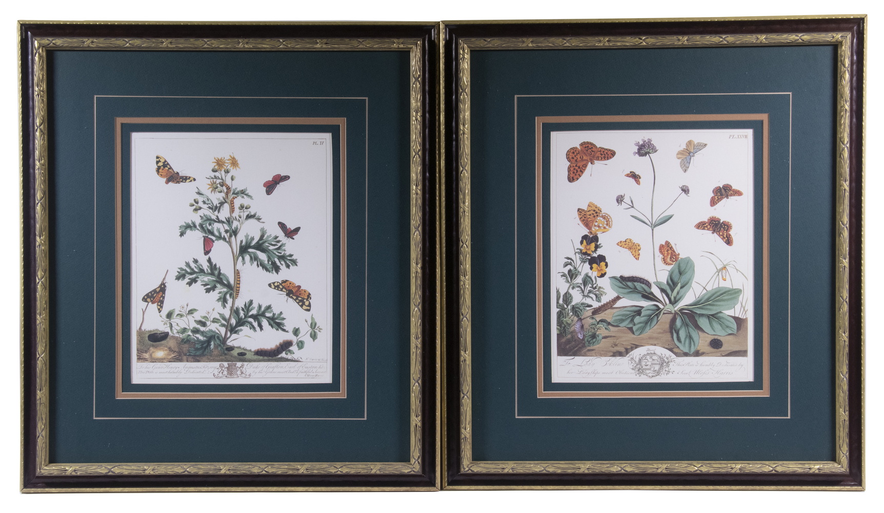 PAIR OF REPLICA PHOTOLITHO PRINTS