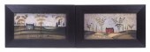PAIR OF REPLICA PHOTOLITHO PRI