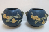 PAIR OF REPRODUCTION ROSEVILLE