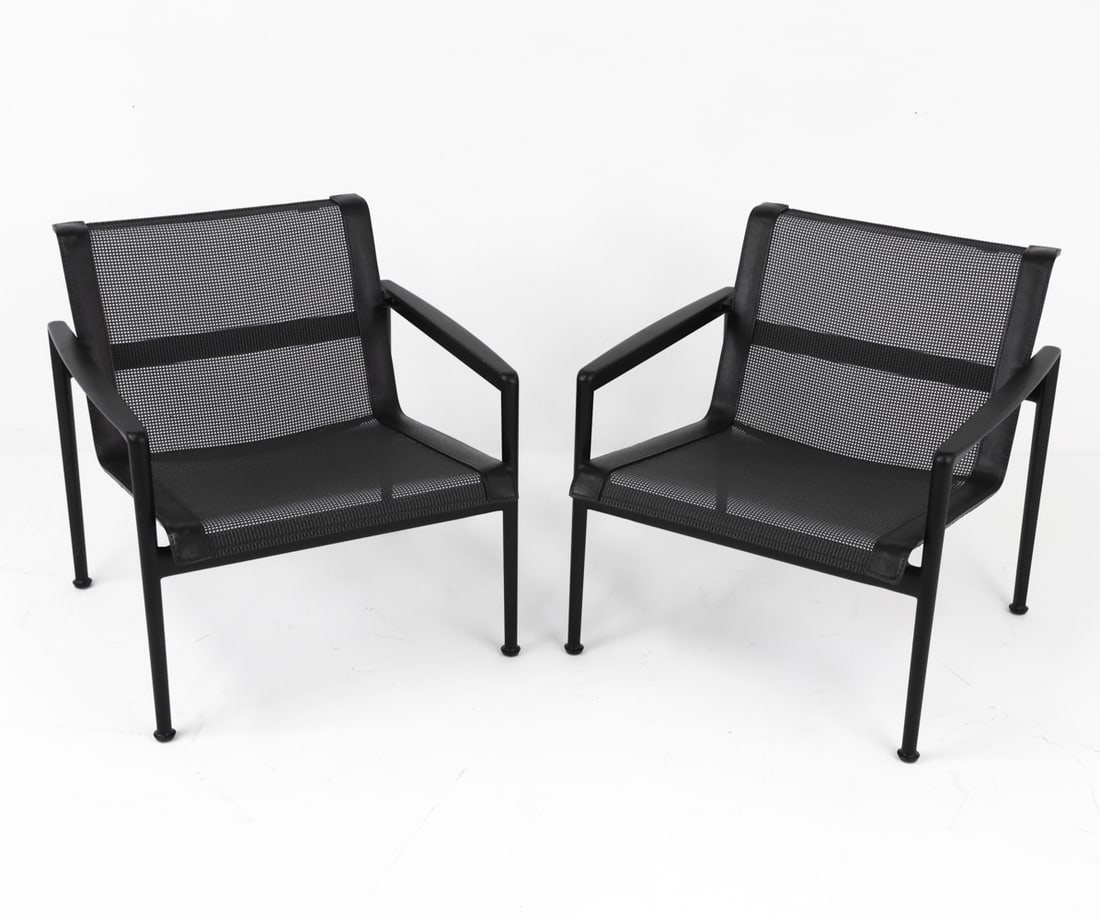 PAIR OF RICHARD SCHULTZ FOR KNOLL