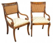 PAIR OF RINFRET ARMCHAIRS HAVI