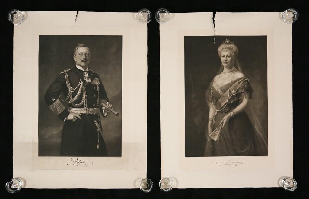 PAIR OF ROBERT HAHN ENGRAVINGS