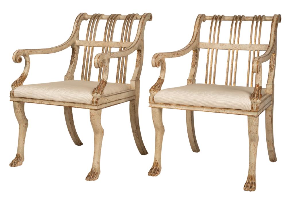 PAIR OF ROSE TARLOW ARMCHAIRSPair