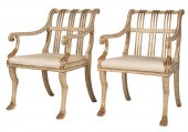 PAIR OF ROSE TARLOW ARMCHAIRSP