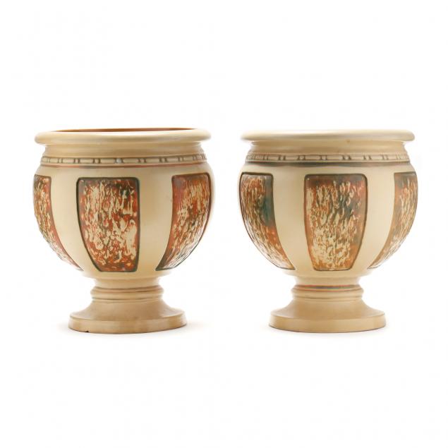 PAIR OF ROSEVILLE POTTERY