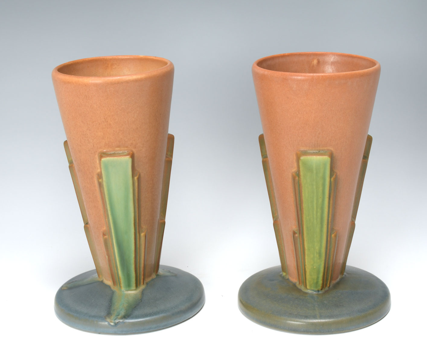 PAIR OF ROSEVILLE POTTERY