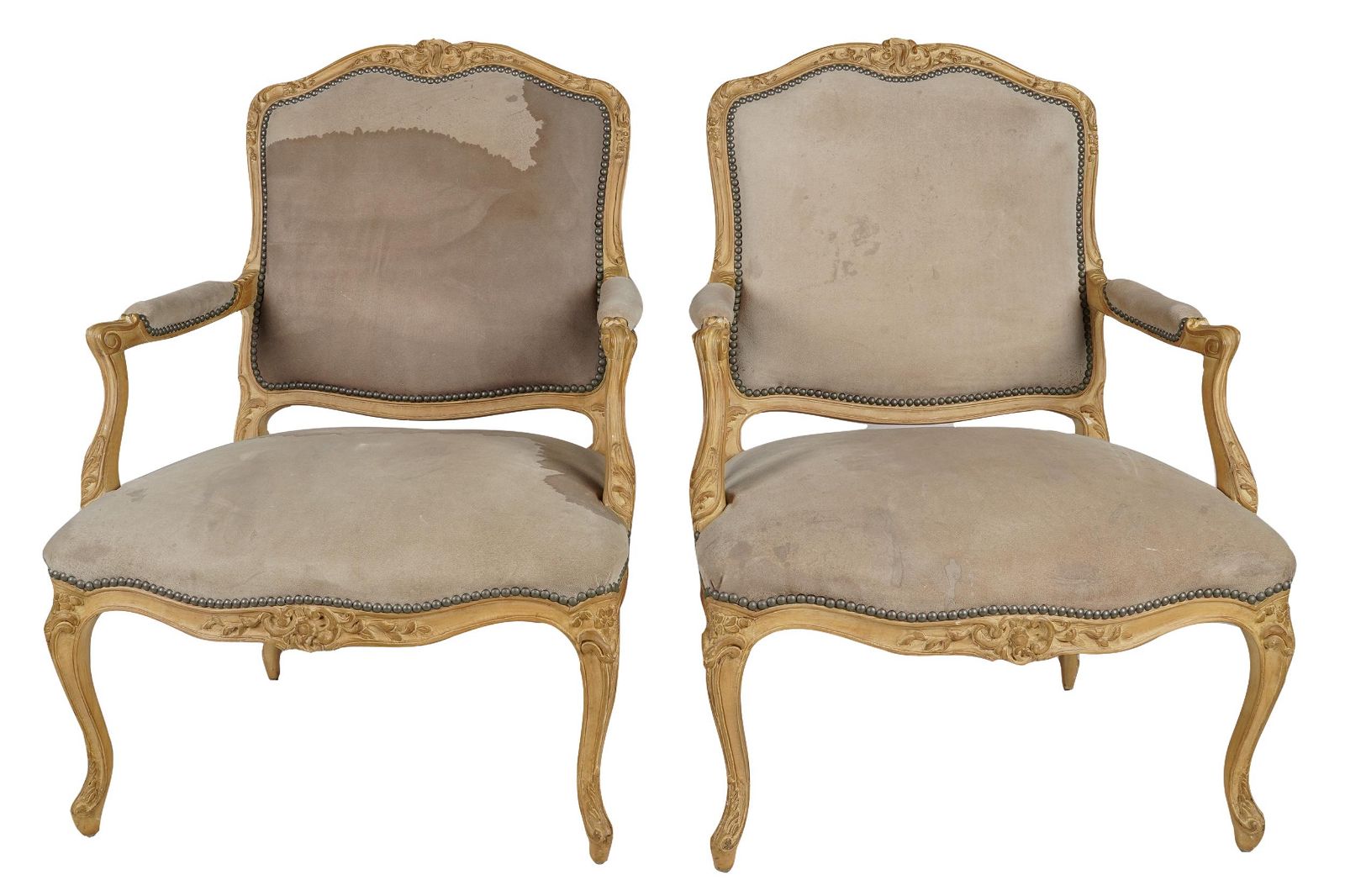 PAIR OF ROUNDTREE FRENCH