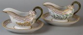 PAIR OF ROYAL COPENHAGEN 'FLOR
