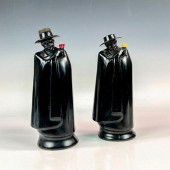 PAIR OF ROYAL DOULTON DECANTER