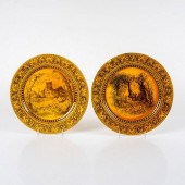PAIR OF ROYAL DOULTON DECORATI