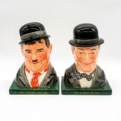 PAIR OF ROYAL DOULTON FIGURAL