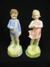 Pair of Royal Doulton Porcelai