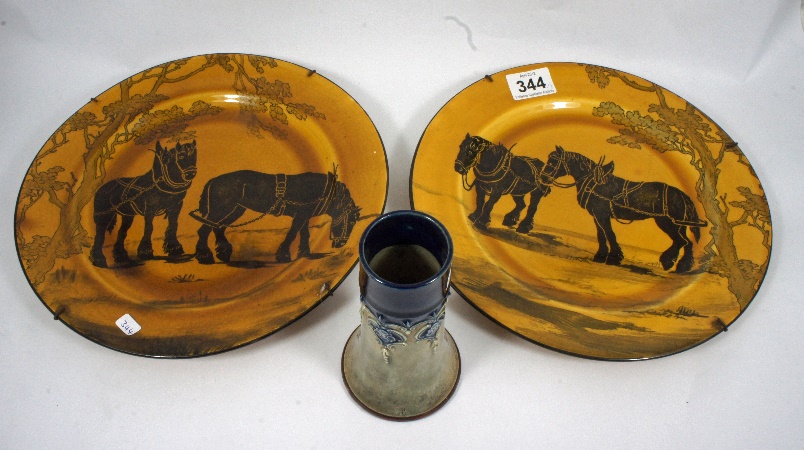 Pair of Royal Doulton Seriesware