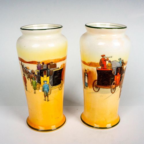 PAIR OF ROYAL DOULTON SERIESWARE