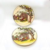 PAIR OF ROYAL DOULTON SERIESWA