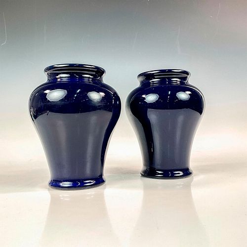 PAIR OF ROYAL DOULTON STONEWARE