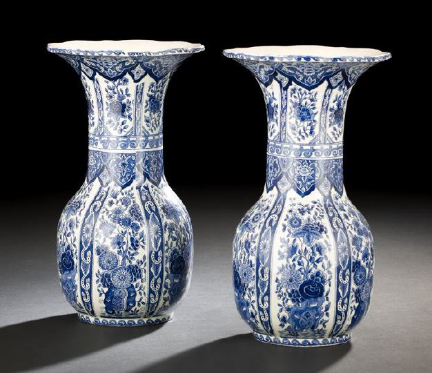 Pair of Royal Sphinx Pottery,