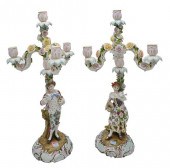 PAIR OF ROYAL VIENNA CAPODIMON