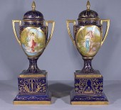 PAIR OF ROYAL VIENNA PORCELAIN