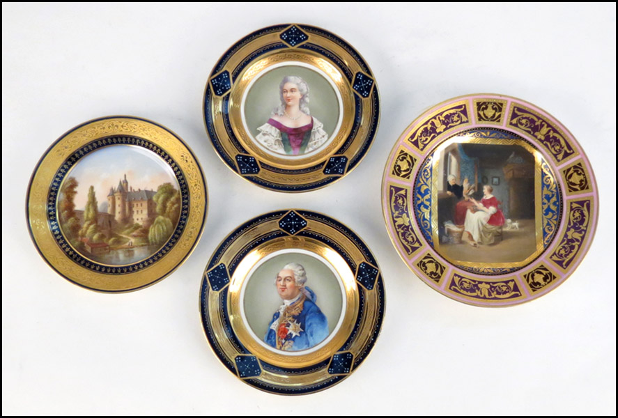 PAIR OF ROYAL VIENNA STYLE