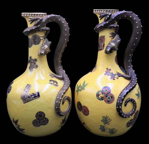 PAIR OF ROYAL WORCESTER AESTHETIC