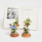 Pair of Royal Worcester ‘Cerul