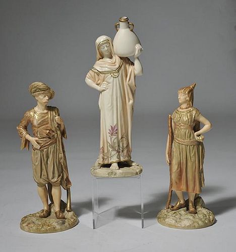 PAIR OF ROYAL WORCESTER FIGURESPair
