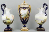 PAIR OF ROYAL WORCESTER SIGNED
